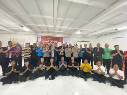 Jumat Curhat, Polda Bali Datangi Avia Kampus Penerbangan