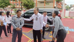 Kordinasi Kesekretariatan MPD, Kadiv Pelayanan Hukum dan Ham Kanwil Jatim Kunjungi Lapas Narkotika Pamekasan