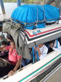 Keberangkata Seped Tambang Rajawali 06 Molor , Penumpang Merasa Tersiksa Kepanasan