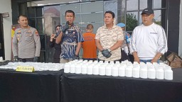 Satresnarkoba Polrestabes Berhasil Ungkap Kasus Peredaran Narkotika Jenis Pil double L