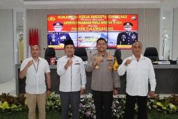 Menyambut Pemilu 2024 Kompolnas Kunjungi Polres Tulungagung