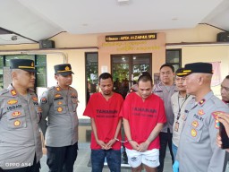 Unit Reskrim Polsek Mulyorejo Berhasil Amankan Dua Pelaku jambret Kalung Emas 