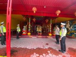Polres Nganjuk Intensifkan Patroli Skala Besar Antisipasi Gangguan Saat Libur Panjang