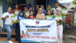 Peringati Hari Pers Nasional 2024 Media Beritakompas.com, Gelar Bakti Sosial 