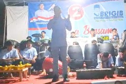 Sukses Gelar Doa Bersama di Depan Kantor Kecamatan Batang -batang, Ini Pesan Penasehat Brigib