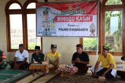 Minggu Kasih di Masjid Al-Iklas Kampung Bukit Tabuhan Desa Bukit Karangasem
