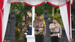 Pimpin Apel Kesiapan Serpas Pam TPS Waka Polda Bali Tegaskan Jaga Netralitas