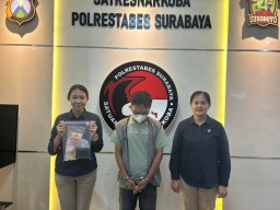 Warga Tembok Dukuh Kedapatan Barang Haram Berhasil Dibekuk Satresnarkoba Polrestabes Surabaya 