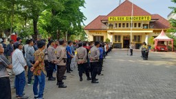 Polsek Simokerto Apel Pengamanan TPS Pemilu 2024