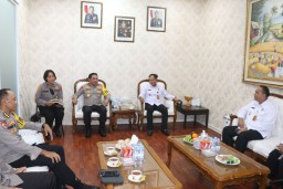 Polda Bali Terima Kunjungan Kemenkopolhukam