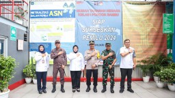 Sinergi TNI Polri Amankan Pemungutan Suara di TPS Khusus Rutan Kelas 1 Pondok Bambu dan Lapas Perempuan kelas IIA 