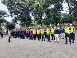 Memasuki Masa Perhitungan Suara, Polda Bali Sambangi Tempat Penyimpanan Surat Suara Ditingkat Kecamatan