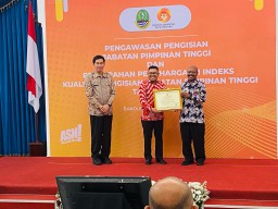 Kayong Utara Terima Penghargaan Nasional dari KASN
