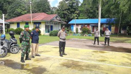 Koramil 1204-09/Toba Apel Gabungan Pengamanan Logistik Pemilu 2024