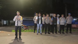 Apel Cipkon dan Patroli Gabungan di Gelar Serentak Jajaran Polres Metro Jakarta Timur
