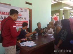 Penyaluran Bansos BPNT dan PKH Tiga Desa di Kecamatan Cimanggu