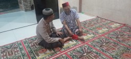 Bhabinkamtibmas Kramatjati Suling Ajak Warga Ciptakan Suasana Aman Damai Pasca Pemilu 2024
