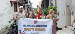 Momentum Bulan Syaban dan Perayaan Hari Pers Nasional Redaksi Beritakompas.com Bagikan Sembako di Warga Sekitar