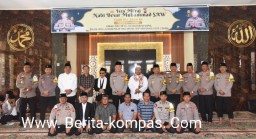 Polres Bondowoso Menggelar Isra Mi'raj dan Doa Bersama Untuk Pemilu 2024