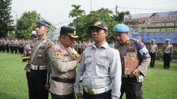 Polresta Denpasar Gelar Apel Kesiapan Operasi Keselamatan Agung 2024