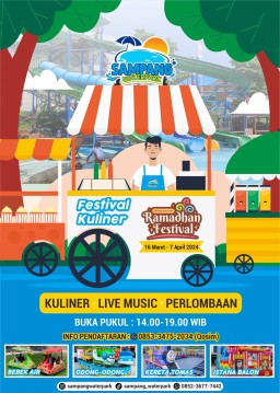 Sampang Water Park Ramadhan Festival Akan di Laksanakan Mulai Tanggal 16 Maret-7 April 2024