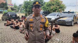 Polsek Cisauk Berhasil Gagalkan Rencana Aksi Pemuda Yang Hendak Tawuran