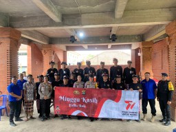 Polda Bali Gelar Minggu Kasih di Banjar Tempekan Kerta Candra Buana Batubulan
