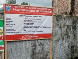 Pemasangan Paving Blok di TPU Desa Curug Barang Kecamatan Cimanuk Kabupaten Pandeglang Banten