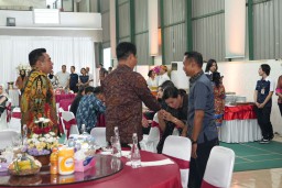 Kapolres Karangasem Hadiri Open House Kapolda Bali