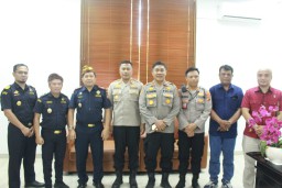 Kapolres Bandara Ngurah Rai Terima Kunjungan Kepala Kantor Bea Cukai Ngurah Rai
