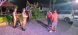 Blue Light Patrol, Satuan Samapta Polres Klungkung Antisipasi Gangguan Kamtibmas Pada Malam Hari