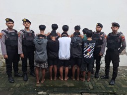 Polres Pelabuhan Tanjung Perak Amankan Puluhan Anggota Gangster All Star, Diduga Hendak Tawuran