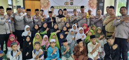 Kebersamaan dan Kebaikan Polsek Kawasan Sunda Kelapa Gelar Buka Puasa Bersama dan Santunan Anak Yatim