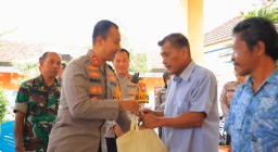 Jumat Curhat di Bulan Ramadhan Polres Kediri Kota Gelar Baksos dan Bakkes