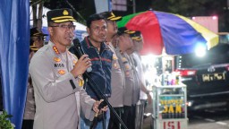 Kapolres Metro Jakarta Timur Pimpin Giat Gelar Operasi Cipta kondisi Kepolisian Yang Ditingkatkan di Bulan Suci Ramadhan