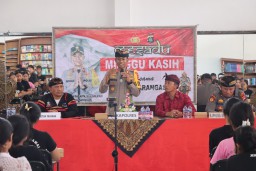 Kapolres Karangasem Bagikan Tips Sukses Gelar Minggu Kasih di Yayasan Astika Dharma