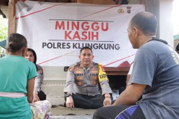 Minggu Kasih Merupakan Pendekatan Inovatif Polri, Polres Klungkung Hadir Untuk Dengarkan Keluhan Warga