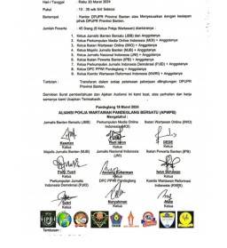 APWPB Gebrak DPUPR Banten Soal Proyek Tanjakan Bangangah