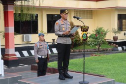 Kapolres Buleleng Bacakan Amanat Kapolda Bali Dalam Rangka Upacara Hari Kesadaran Nasional