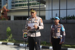 Kapolres Bandara Ngurah Rai Pimpin Upacara Hari Kesadaran Nasional