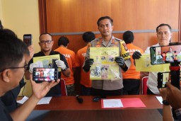 Kapolres Buleleng Gelar Press Release Kembali Gulung Sindikat Kejahatan Narkoba