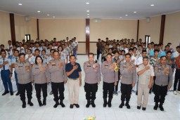 Polres Buleleng Sosialisasi Penerimaan Calon Anggota Polri T.A. 2024 Bersama Ro SDM Polda Bali