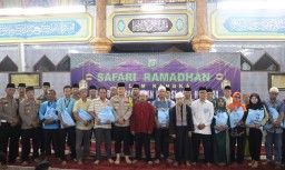 Bulan Bakti Ramadhan, Polresta Bandara Soetta Safari di Masjid Al Furqon