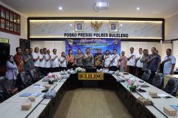 Polres Buleleng Sambut Team Penelitian dan FGD Dari Tim Puslitbang Polri