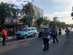 Satlantas Polres Gresik Gelar Sosialisasi dan Himbauan Tertib Berlalu Lintas Operasi Keselamatan Semeru 2024