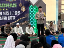 Polresta Bandara Soekarno-Hatta Kembali Menggelar "Safari Ramadhan" Yang Kali ini Berlangsung di Masjid Al Ayyubi Terminal 3