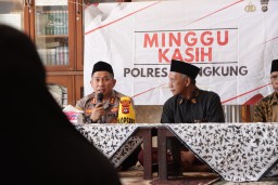 Kapolres Klungkung Gelar Minggu Kasih Bulan Suci Ramadhan di Masjid Al Hikmah Kampung Lebah
