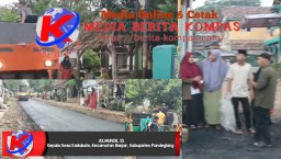 Dapat Bantuan Aspirasi, Kades Kadubale "JULMUNIR, SS" Ucapkan Terimakasih Ke "ERI SUHAERI, S.E." Anggota DPRD Provinsi Banten