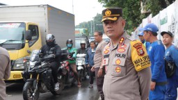 Upaya Polisi dan 3 Pilar Dengan Adanya Tanggul Jebol di TL Pertigaan HEK Kramatjati