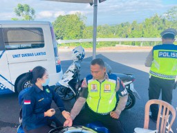 Si Dokes Polres Karangasem Gelar Pemeriksaan Kesehatan Personil Pengamanan IBTK 2024